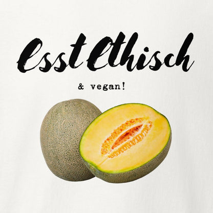 Eat Ethical & Vegan! Sexy Melon, Vegan T-Shirt, Unisex